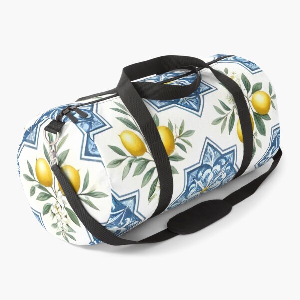 Item preview, Mediterranean Lemon Ceramic Tile Pattern designed and sold by Sybille-Yates.