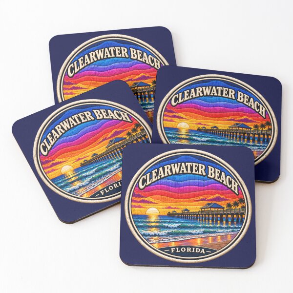 Item preview, Clearwater Beach Florida Sunset Pier designed and sold by Swanny's Custom T-shirt and Gift Designs.