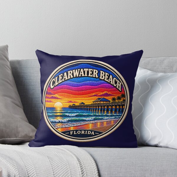 Item preview, Clearwater Beach Florida Sunset Pier designed and sold by Swanny's Custom T-shirt and Gift Designs.