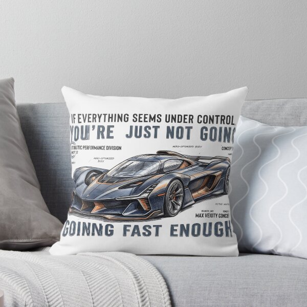 Item preview, Not Going Fast Enough Futuristic Racing Hypercar Sketch designed and sold by EACREST.