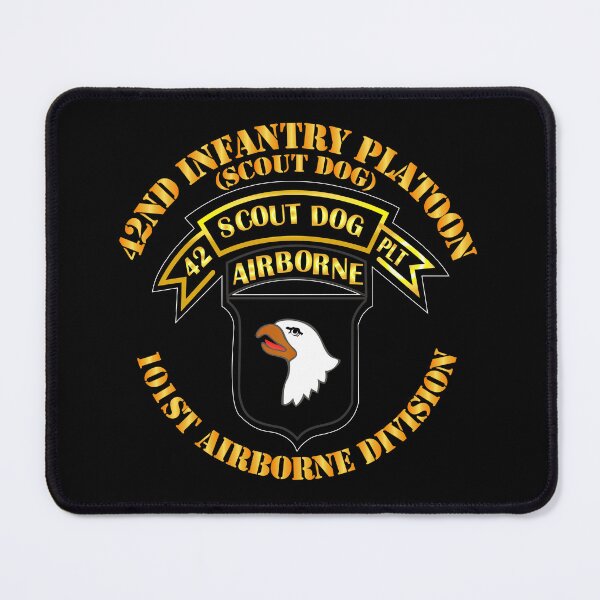 Item preview, Army - 42nd Infantry Platoon - Scout Dog - Vietnam designed and sold by Military Insignia Products.