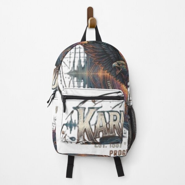 Item preview, Karnivool Dark Eagle Vintage Rock Artwork and Geometric Emblem designed and sold by MystiColo.