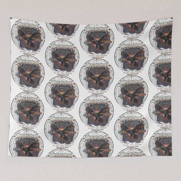 Item preview, Karnivool Dark Eagle Vintage Rock Artwork and Geometric Emblem designed and sold by MystiColo.