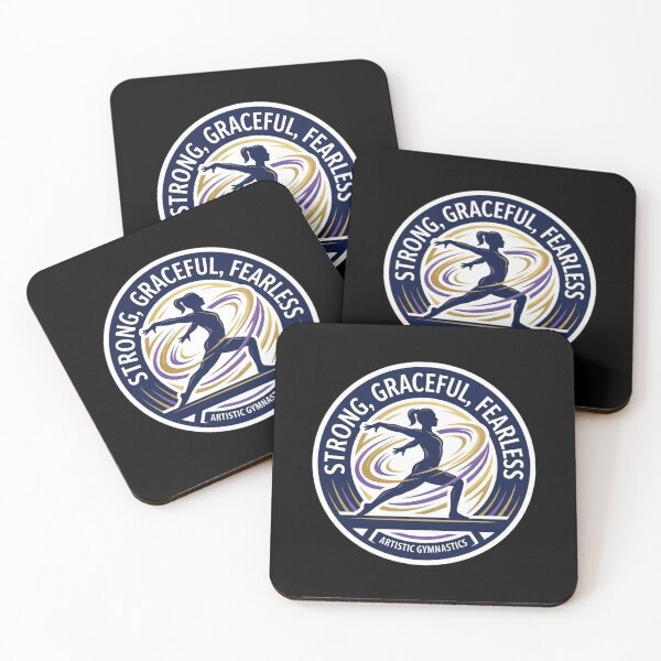 Item preview, Strong, Graceful, Fearless. Artistic Gymnastics designed and sold by FlipGymnastics.