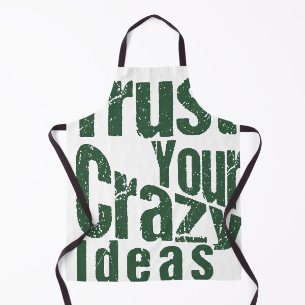 Item preview, Trust Your Crazy Ideas Letterpress Style designed and sold by andry01.