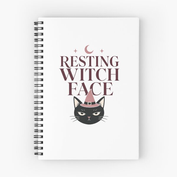 Item preview, Resting Witch Face Black Cat designed and sold by MOSIDRIP™.