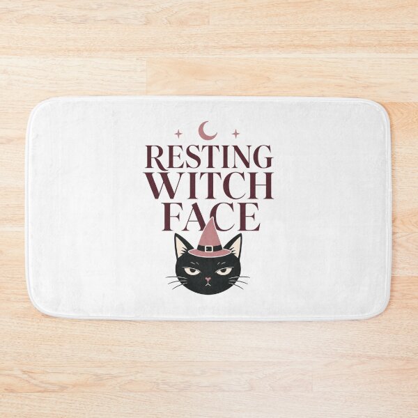 Item preview, Resting Witch Face Black Cat designed and sold by MOSIDRIP™.
