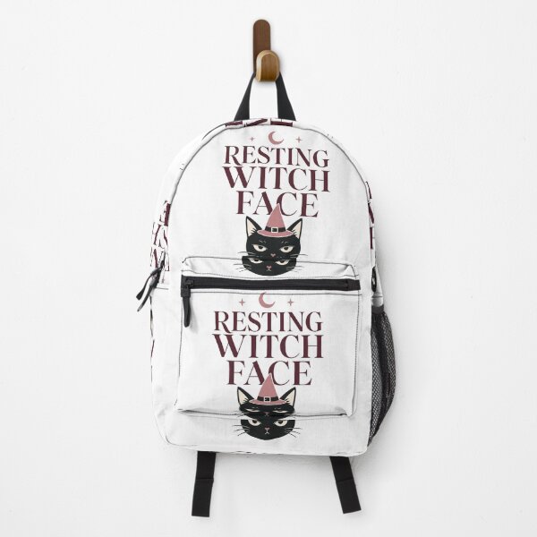 Item preview, Resting Witch Face Black Cat designed and sold by MOSIDRIP™.