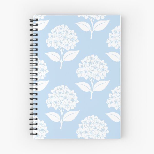 Item preview, Hydrangea Block Print - Blue designed and sold by Elizabeth Weglein.