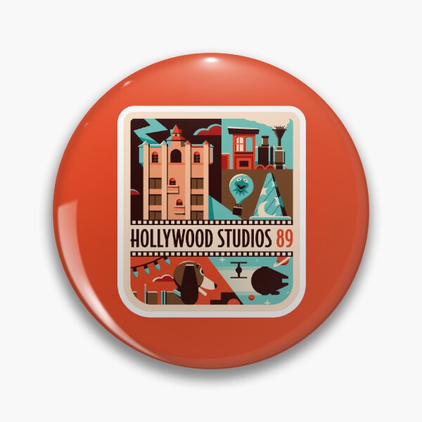Item preview, Retro Hollywood Studios Badge designed and sold by alfie-burt.