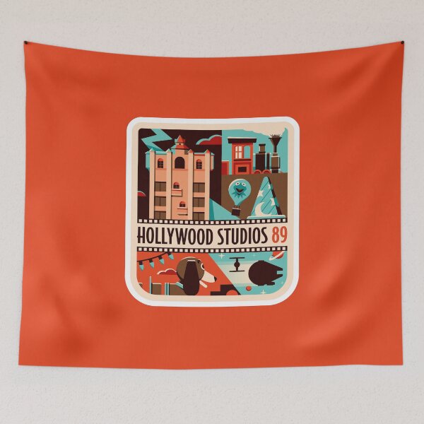 Item preview, Retro Hollywood Studios Badge designed and sold by alfie-burt.