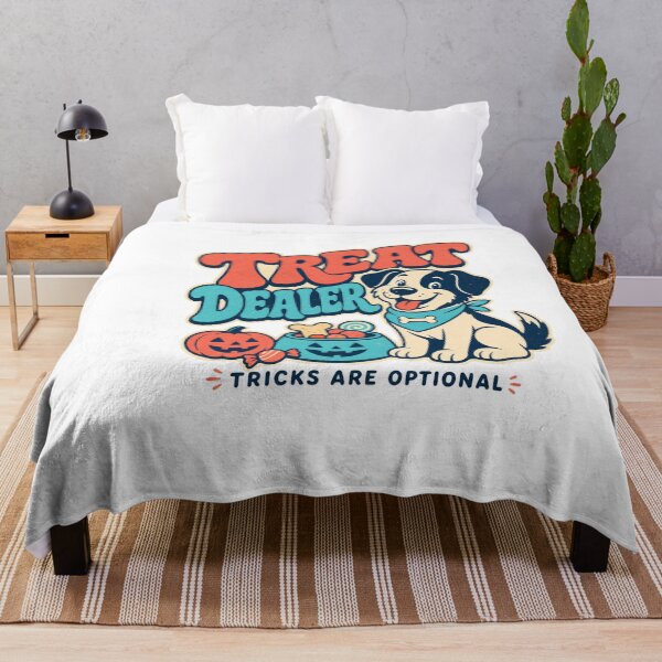 Item preview, Halloween Treat Dealer Funny Dog designed and sold by MOSIDRIP™.