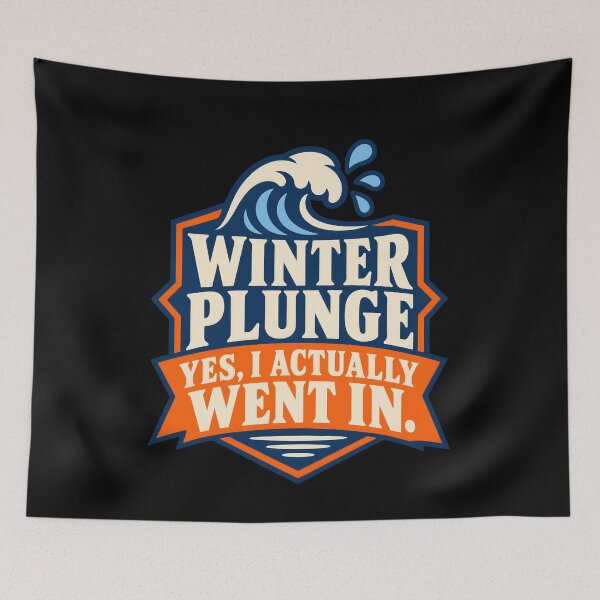Item preview, Winter Plunge Cold Water Challenge Swim Finisher G designed and sold by AndreasMei.