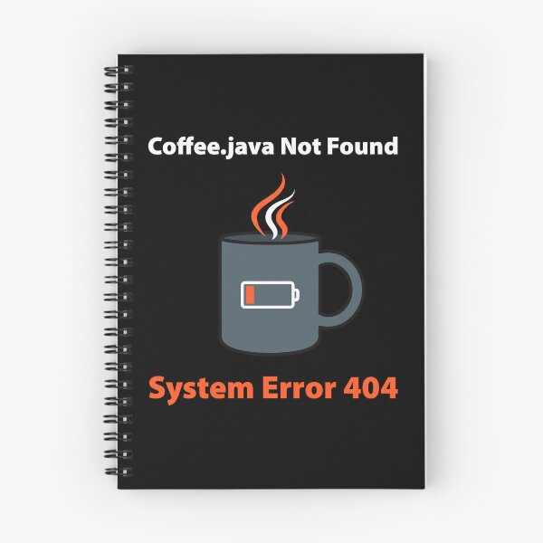 Item preview, Coffee.java Not Found Funny Programmer Coffee Error 404 T-Shirt designed and sold by Design-Pro-21.