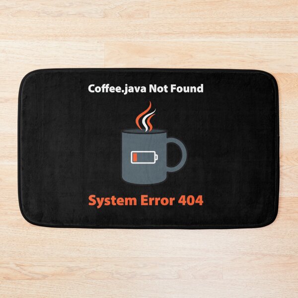 Item preview, Coffee.java Not Found Funny Programmer Coffee Error 404 T-Shirt designed and sold by Design-Pro-21.