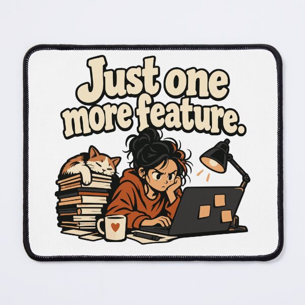 Item preview, Just One More Feature Pet Project Comic designed and sold by ThreadQuirk.