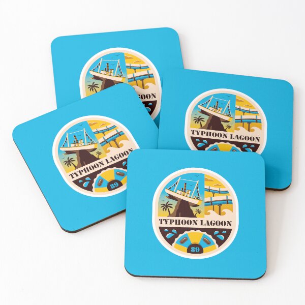 Item preview, Retro Typhoon Lagoon Badge designed and sold by alfie-burt.