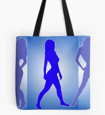 blue Tote Bag