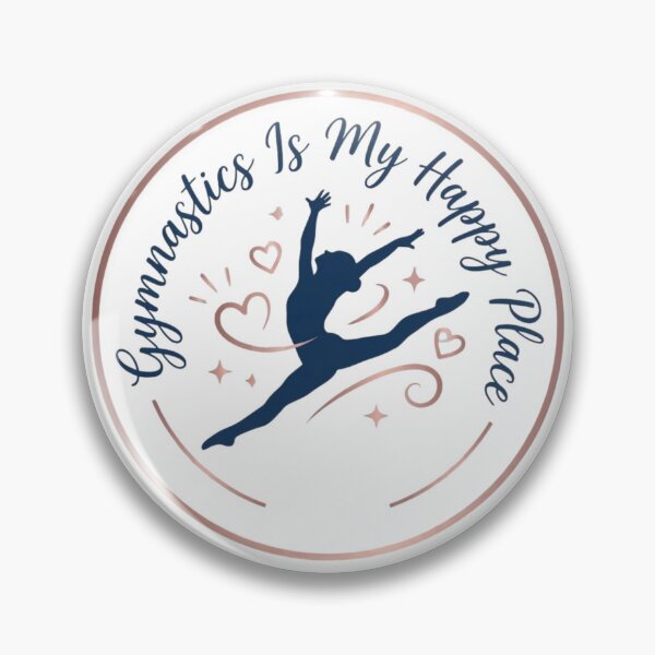 Item preview, Gymnastics is my happy place. Artistic Gymnastics designed and sold by FlipGymnastics.