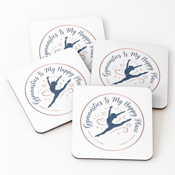 Item preview, Gymnastics is my happy place. Artistic Gymnastics designed and sold by FlipGymnastics.