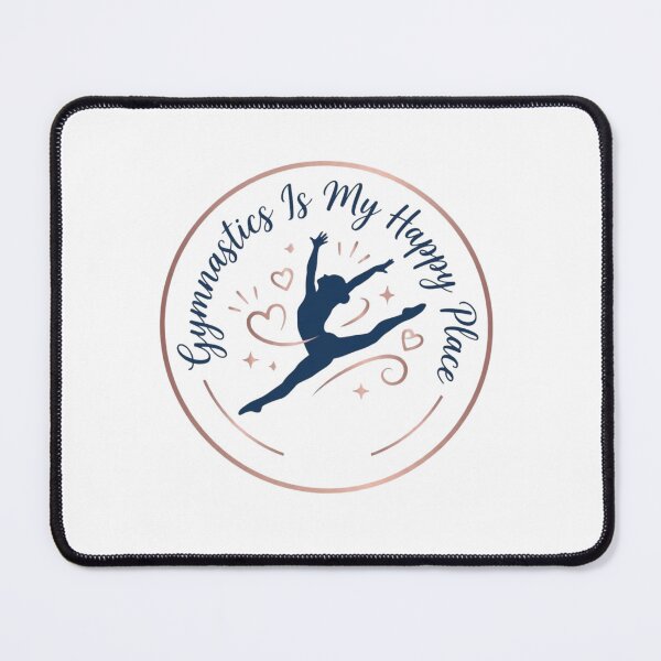Item preview, Gymnastics is my happy place. Artistic Gymnastics designed and sold by FlipGymnastics.