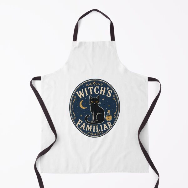 Item preview, Witch’s Familiar Black Cat Crest designed and sold by MOSIDRIP™.