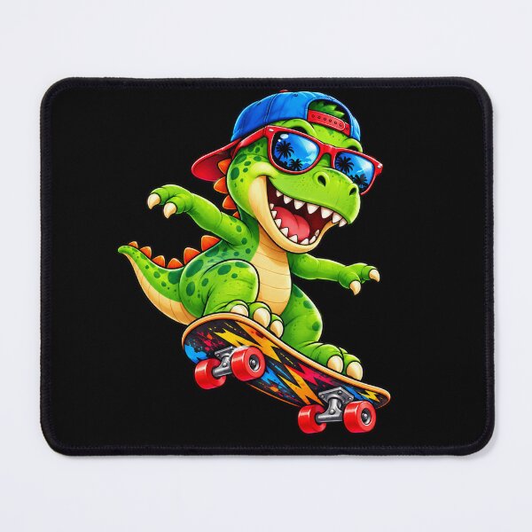 Item preview, Cool Skateboarding Dinosaur designed and sold by 987 Design Co..
