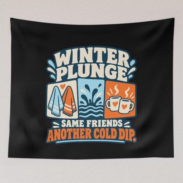 Item preview, Winter Plunge Cold Water Challenge Swim Finisher G designed and sold by AndreasMei.
