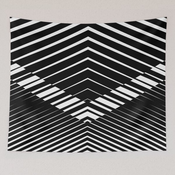 Item preview, chevron b&w designed and sold by David Mark Lane.