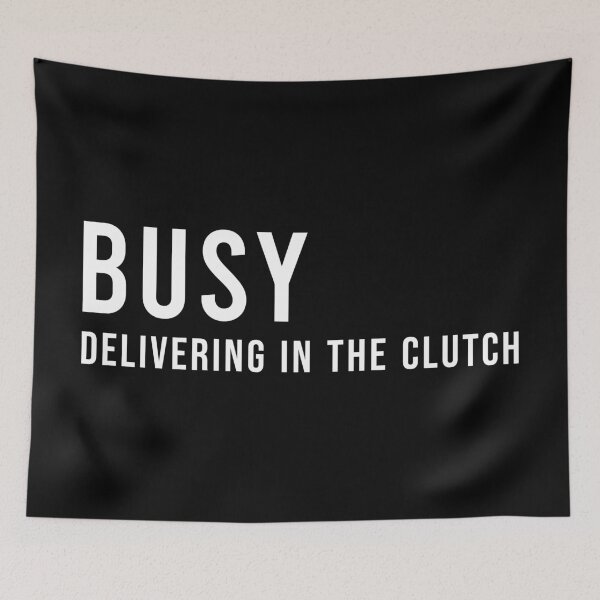 Item preview, BUSY DELIVERING IN THE CLUTCH, Unique designed and sold by villacreativa.
