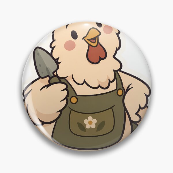 Item preview, Backyard Chicken Supervising the Garden, Unpaid designed and sold by OuqCreations.