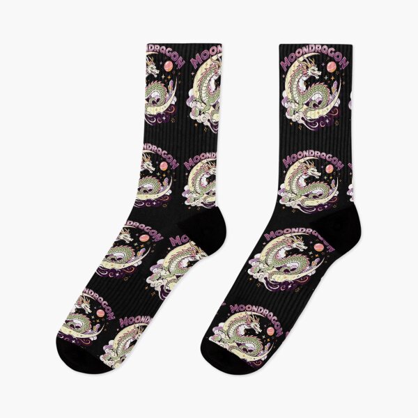 Item preview, Moondragon Retro Celestial Dragon Fantasy Art designed and sold by urmoments.