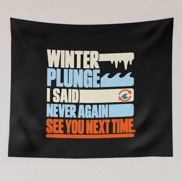 Item preview, Winter Plunge Cold Water Challenge Swim Finisher G designed and sold by AndreasMei.