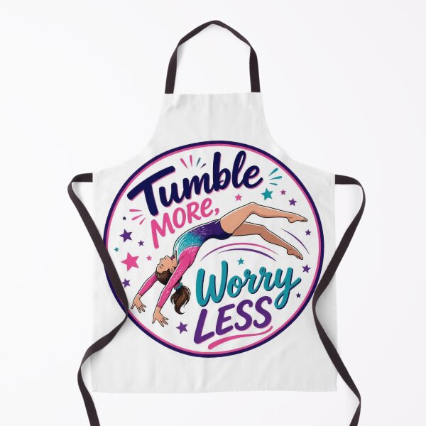 Item preview, Tumble More, Worry Less Artistic Gymnastics designed and sold by FlipGymnastics.