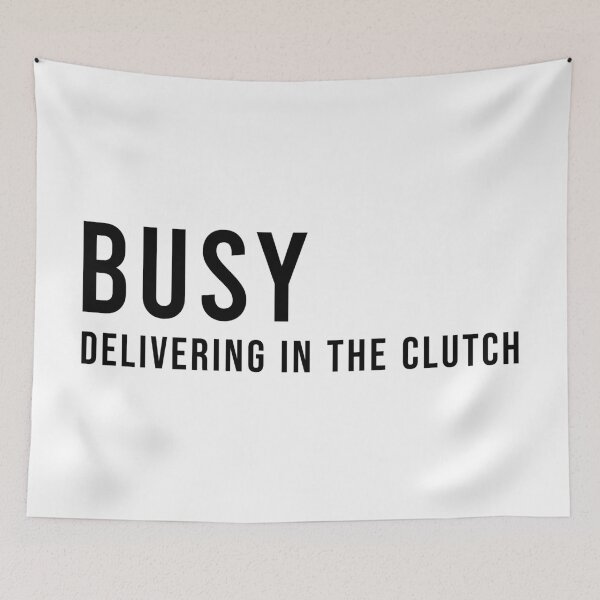 Item preview, BUSY DELIVERING IN THE CLUTCH, Unique designed and sold by villacreativa.