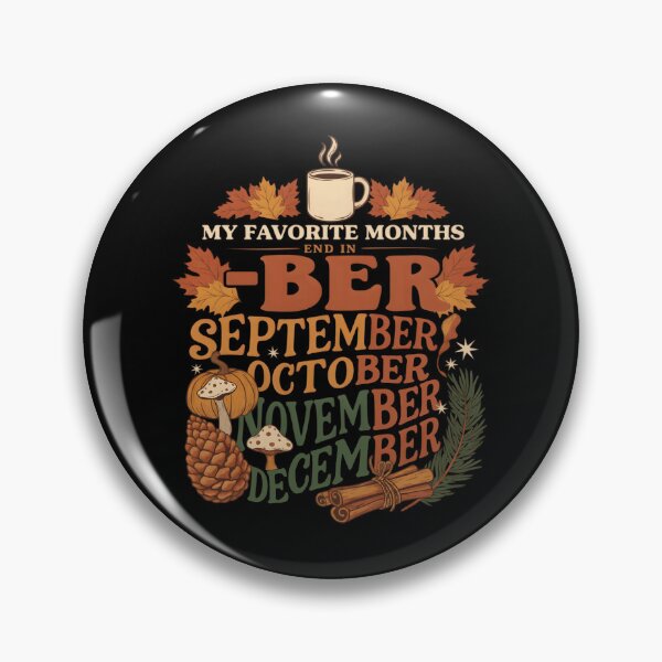 Item preview, Ber Months My Favorite Months Autumn designed and sold by MooonTees.