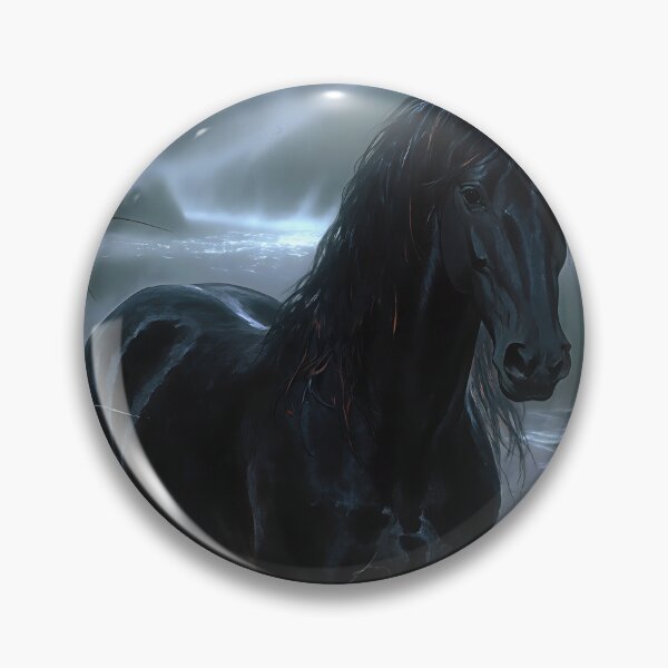 Item preview, Majestic Black Horse in Riverside designed and sold by The Deep Studio.