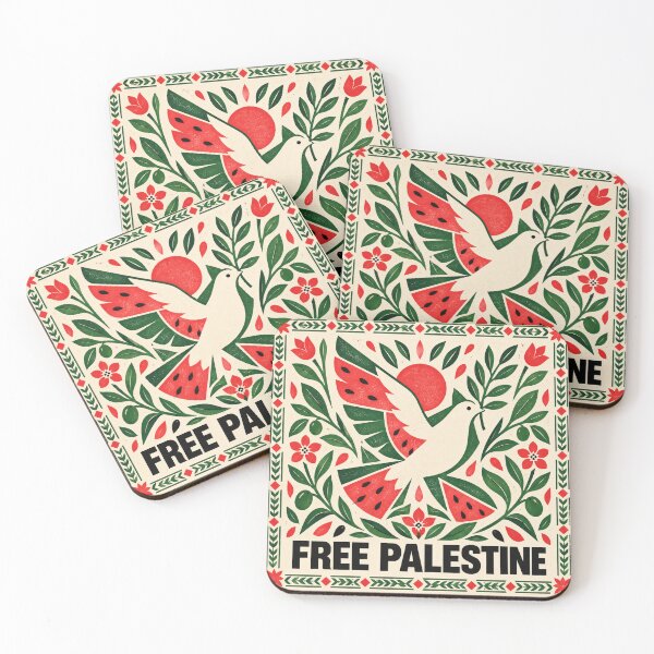 Item preview, Free Free Palestine Our Hearts Stand Together designed and sold by moodboardzz.