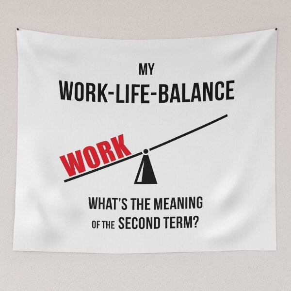 Item preview, My Work-Life-Balance – What’s The Meaning Of The Second Term? (Seesaw / POS 2C) designed and sold by MrFaulbaum.