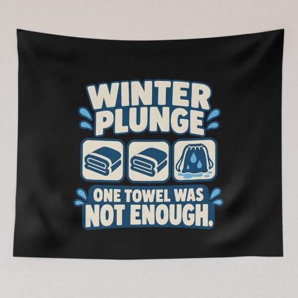Item preview, Winter Plunge Cold Water Challenge Swim Finisher G designed and sold by AndreasMei.