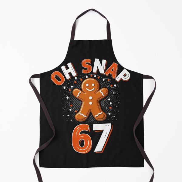 Item preview, Oh Snap 67 Gingerbread Man Halloween Retro Graphic designed and sold by JaroCreates.