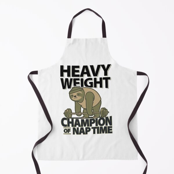 Item preview, Heavy Weight Champion of Nap Time Funny Sloth Gym Workout T-Shirt designed and sold by Design-Pro-21.