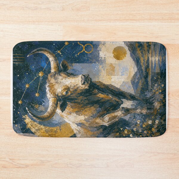 Item preview, Taurus Constellation Painting – Zodiac Inspired Artwork designed and sold by GalleryKauffeld.