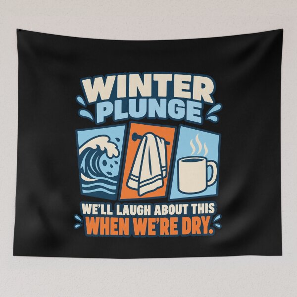 Item preview, Winter Plunge Cold Water Challenge Swim Finisher G designed and sold by AndreasMei.