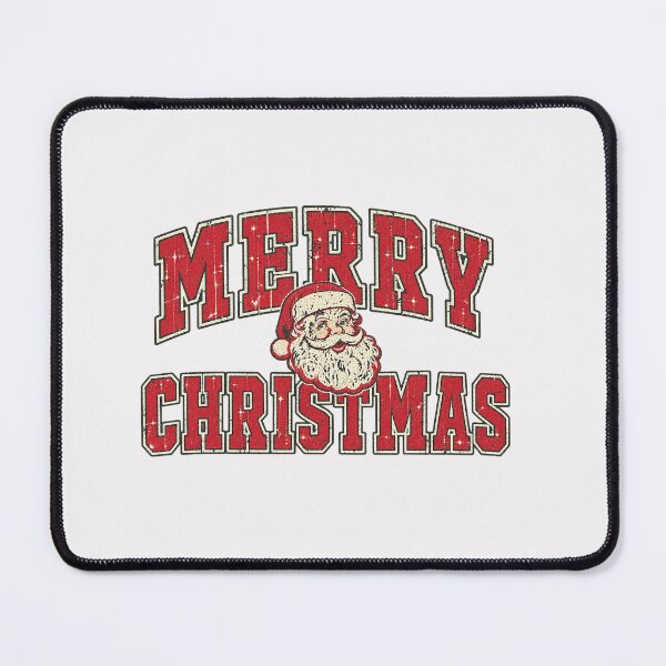 Item preview, Vintage Santa Claus Merry Christmas Distressed Varsity designed and sold by DYALEEZ-XCR.