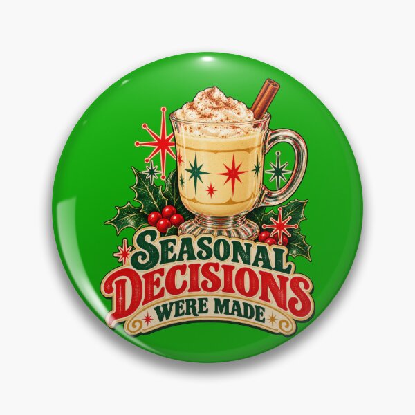 Item preview, Seasonal Decisions Were Made Funny Christmas Eggnog Design designed and sold by DopeyRobot.