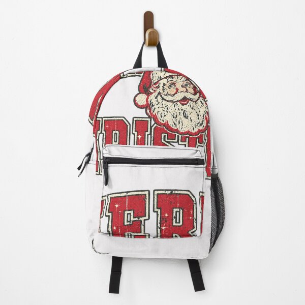 Item preview, Vintage Santa Claus Merry Christmas Distressed Varsity designed and sold by DYALEEZ-XCR.