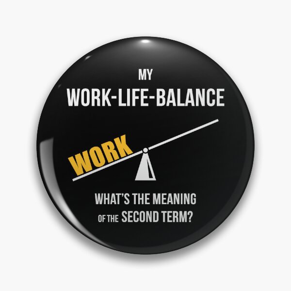 Item preview, My Work-Life-Balance – What’s The Meaning Of The Second Term? (Seesaw / NEG 2C) designed and sold by MrFaulbaum.