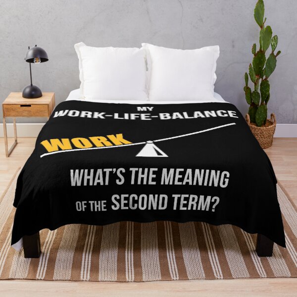 Item preview, My Work-Life-Balance – What’s The Meaning Of The Second Term? (Seesaw / NEG 2C) designed and sold by MrFaulbaum.