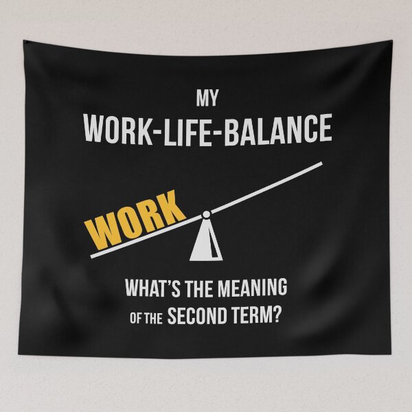 Item preview, My Work-Life-Balance – What’s The Meaning Of The Second Term? (Seesaw / NEG 2C) designed and sold by MrFaulbaum.